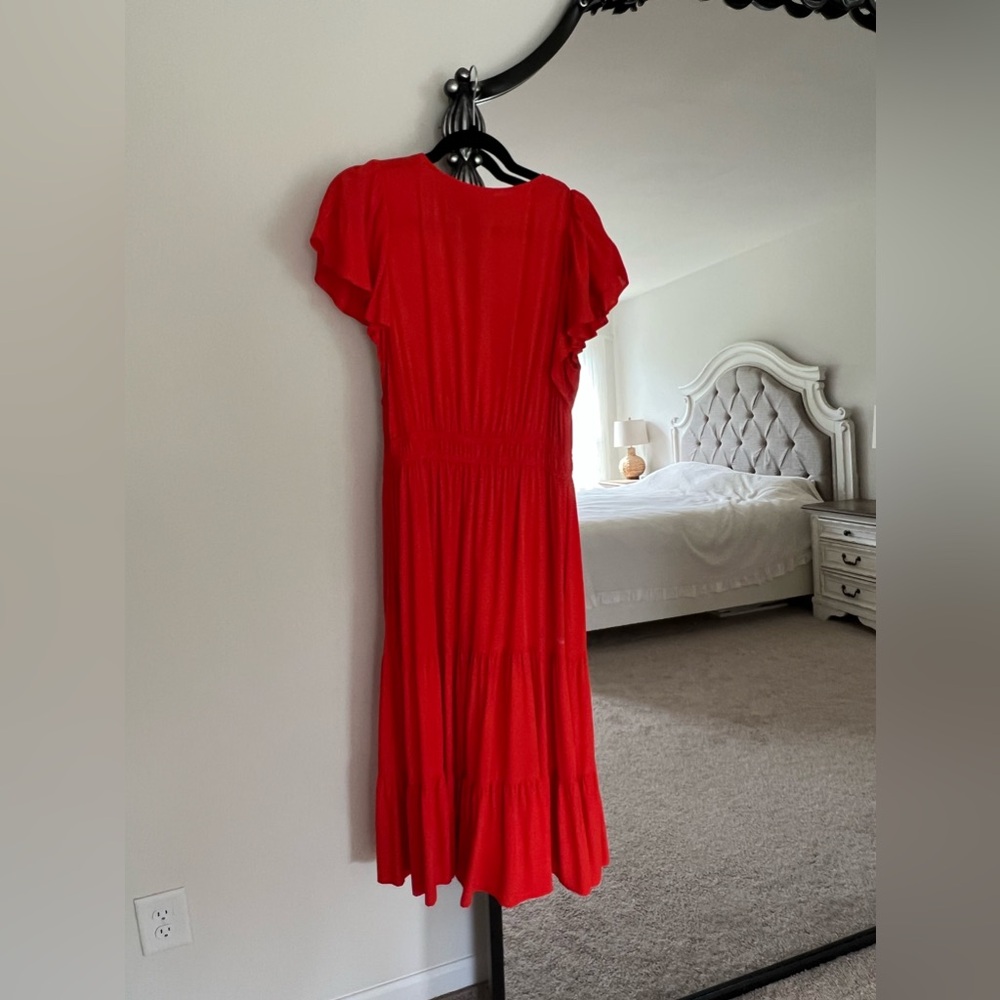 Red dress